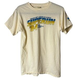 VINTAGE | ‘84 Superun for America’s Park / Cream - Sz VTG Large
